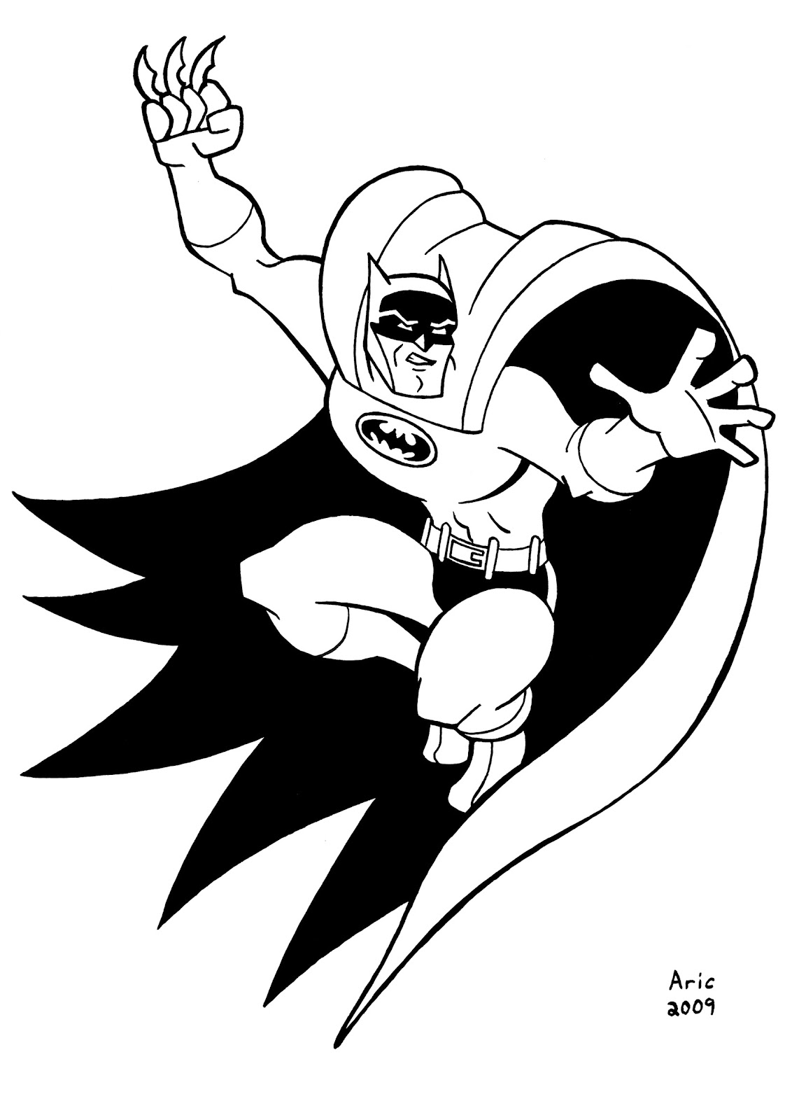 Dibujo para colorear: DC Comics Super Heroes (Superhéroes) #80459 - Dibujos para Colorear e Imprimir Gratis