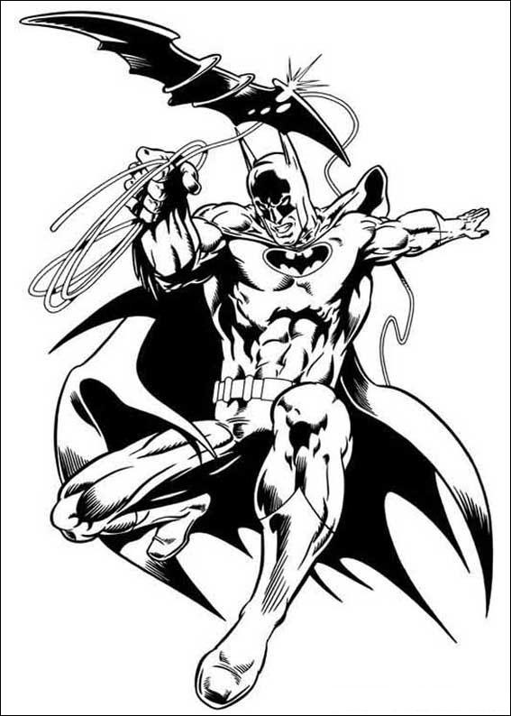 Dibujo para colorear: DC Comics Super Heroes (Superhéroes) #80485 - Dibujos para Colorear e Imprimir Gratis