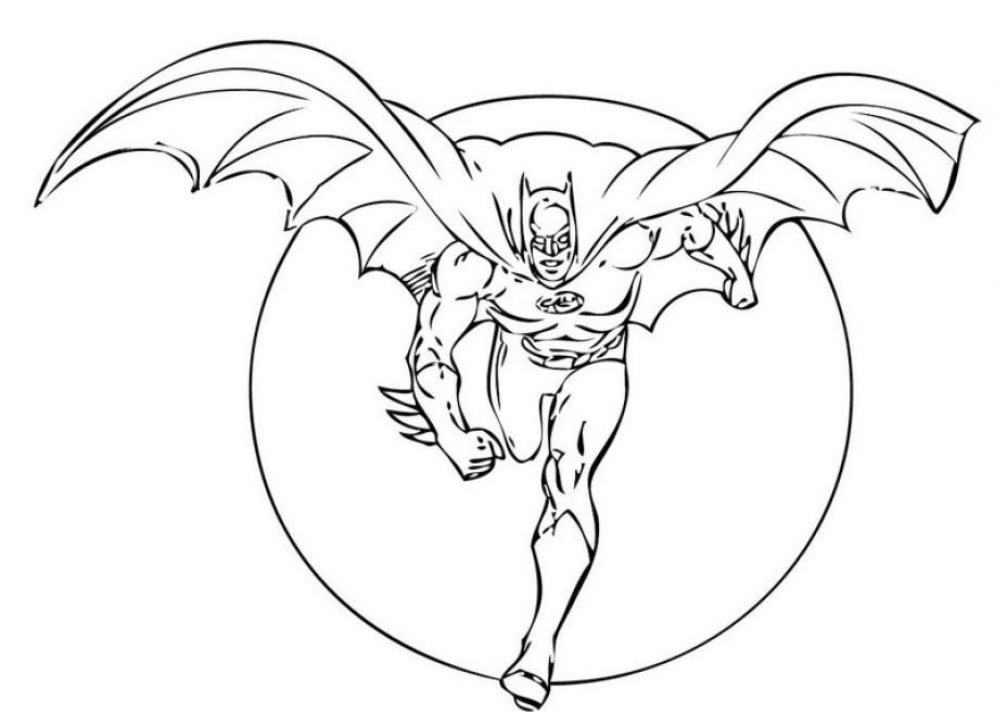 Dibujo para colorear: DC Comics Super Heroes (Superhéroes) #80490 - Dibujos para Colorear e Imprimir Gratis