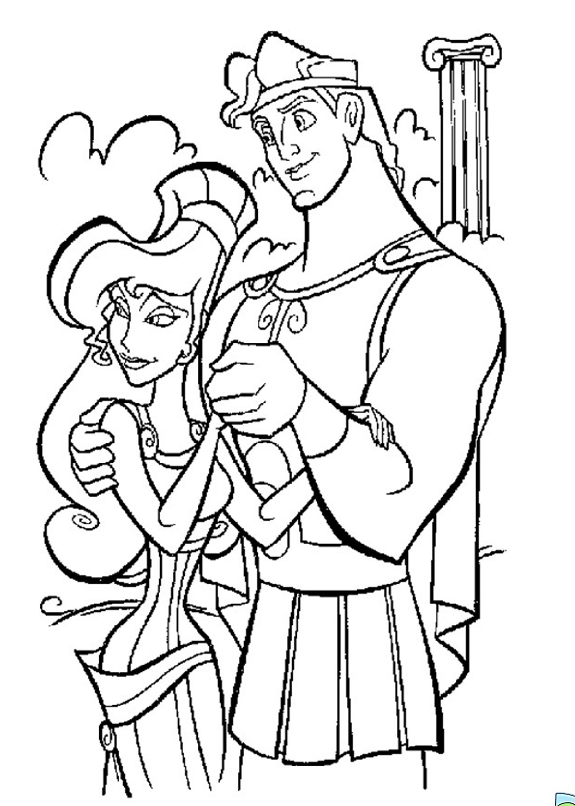 Dibujo para colorear: Hercules (Superhéroes) #84150 - Dibujos para Colorear e Imprimir Gratis