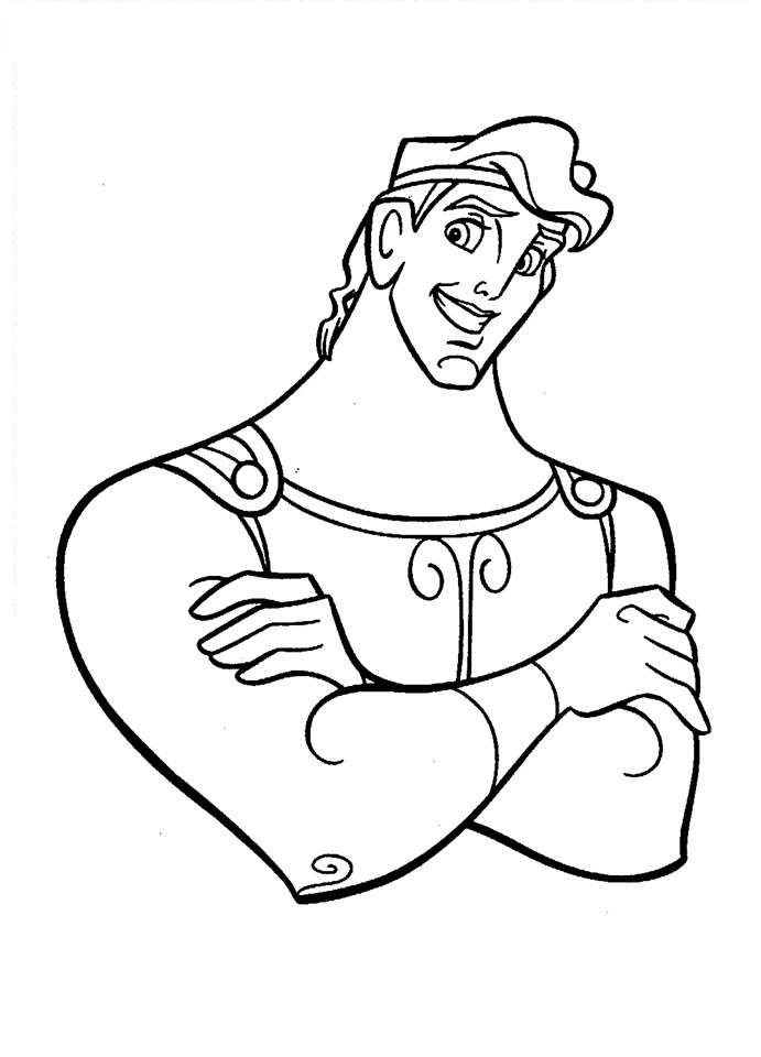Dibujo para colorear: Hercules (Superhéroes) #84164 - Dibujos para Colorear e Imprimir Gratis
