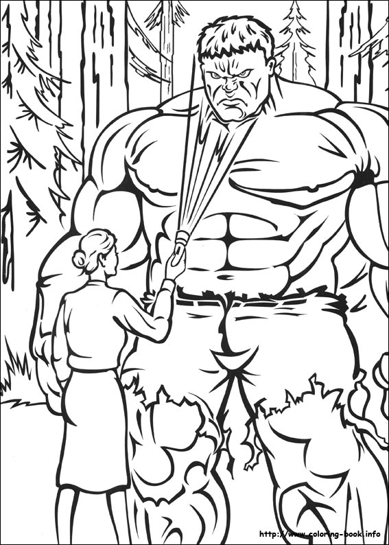 Dibujo para colorear: Hulk (Superhéroes) #79044 - Dibujos para Colorear e Imprimir Gratis