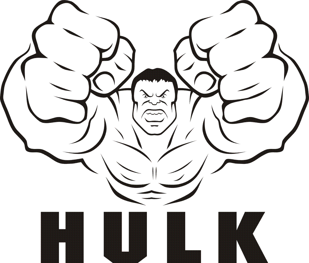 Dibujo para colorear: Hulk (Superhéroes) #79052 - Dibujos para Colorear e Imprimir Gratis
