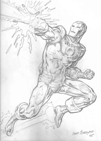 Dibujo para colorear: Iron Man (Superhéroes) #80571 - Dibujos para Colorear e Imprimir Gratis