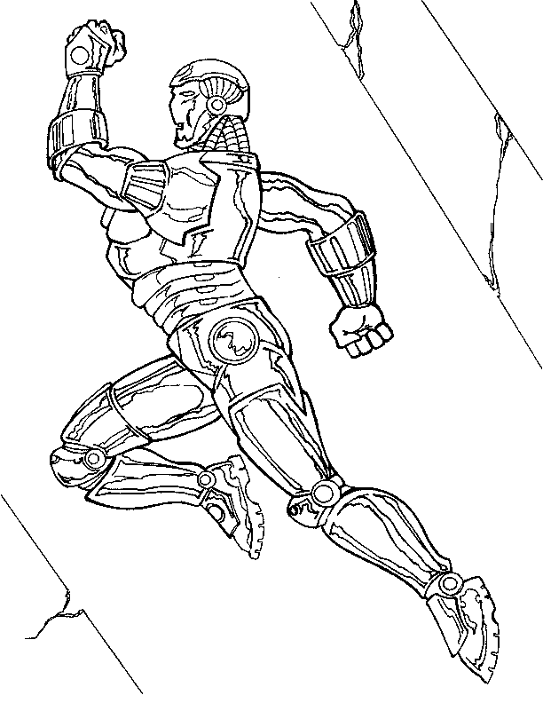 Dibujo para colorear: Iron Man (Superhéroes) #80583 - Dibujos para Colorear e Imprimir Gratis