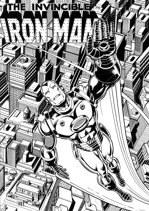 Dibujo para colorear: Iron Man (Superhéroes) #80611 - Dibujos para Colorear e Imprimir Gratis