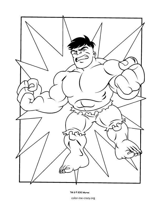 Dibujo para colorear: Marvel Super Heroes (Superhéroes) #79623 - Dibujos para Colorear e Imprimir Gratis