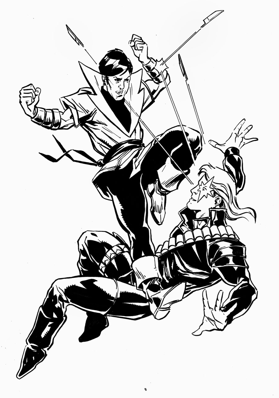 Dibujo para colorear: Marvel Super Heroes (Superhéroes) #79663 - Dibujos para Colorear e Imprimir Gratis