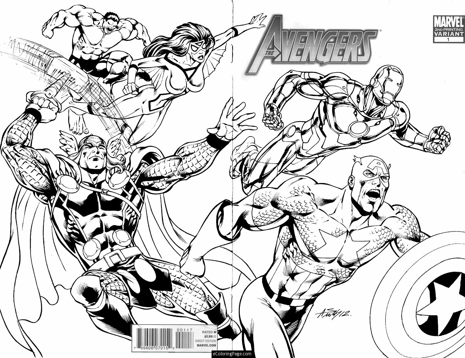 Dibujo para colorear: Marvel Super Heroes (Superhéroes) #79675 - Dibujos para Colorear e Imprimir Gratis