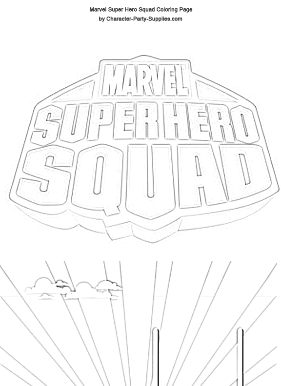 Dibujo para colorear: Marvel Super Heroes (Superhéroes) #79682 - Dibujos para Colorear e Imprimir Gratis