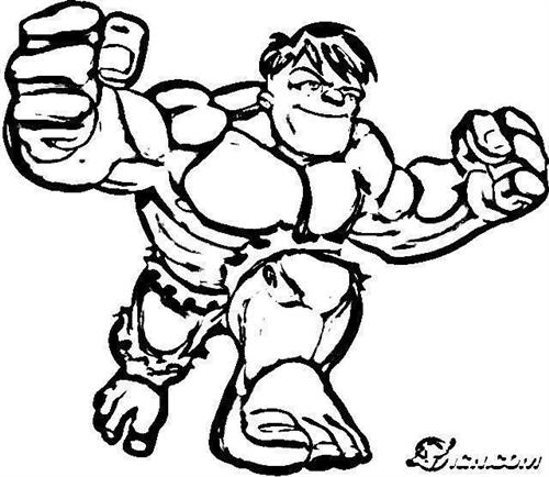 Dibujo para colorear: Marvel Super Heroes (Superhéroes) #79693 - Dibujos para Colorear e Imprimir Gratis