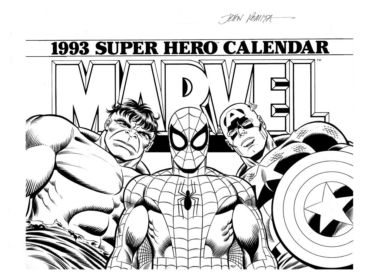 Dibujo para colorear: Marvel Super Heroes (Superhéroes) #79708 - Dibujos para Colorear e Imprimir Gratis