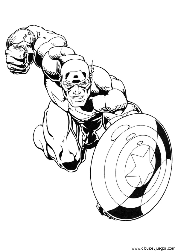 Dibujo para colorear: Marvel Super Heroes (Superhéroes) #79767 - Dibujos para Colorear e Imprimir Gratis