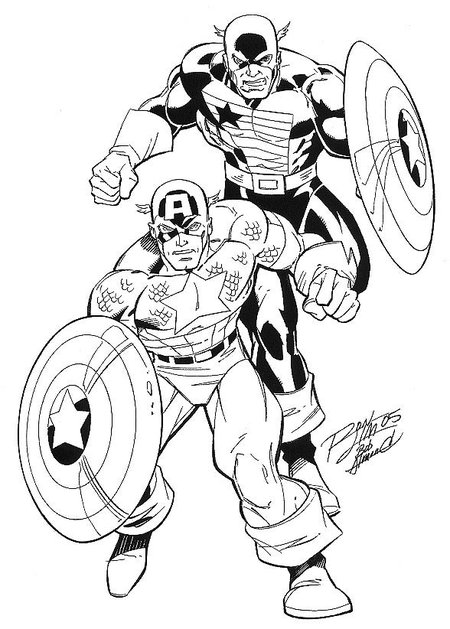 Dibujo para colorear: Marvel Super Heroes (Superhéroes) #79768 - Dibujos para Colorear e Imprimir Gratis
