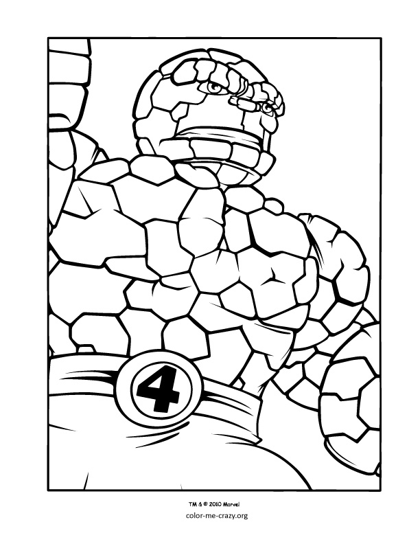 Dibujo para colorear: Marvel Super Heroes (Superhéroes) #79782 - Dibujos para Colorear e Imprimir Gratis