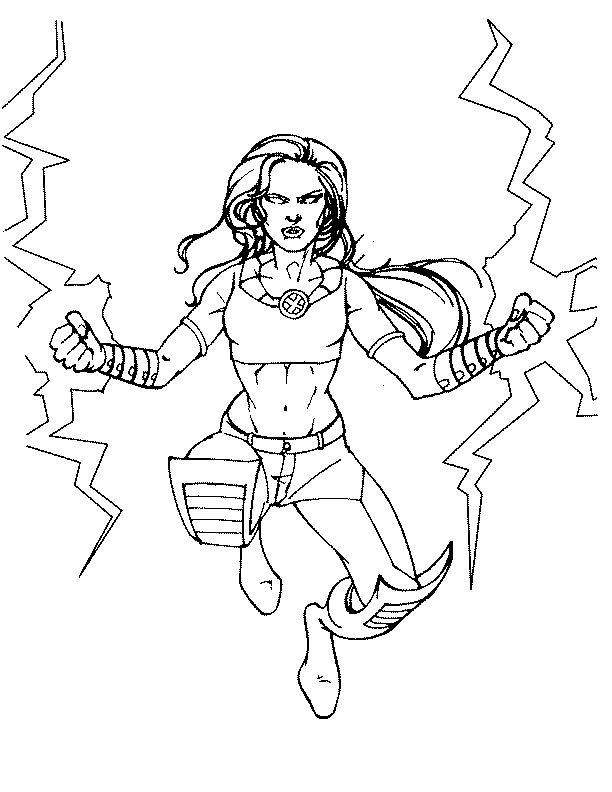 Dibujo para colorear: Marvel Super Heroes (Superhéroes) #79805 - Dibujos para Colorear e Imprimir Gratis