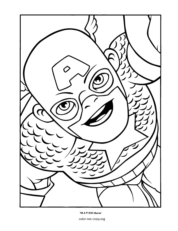 Dibujo para colorear: Marvel Super Heroes (Superhéroes) #79813 - Dibujos para Colorear e Imprimir Gratis