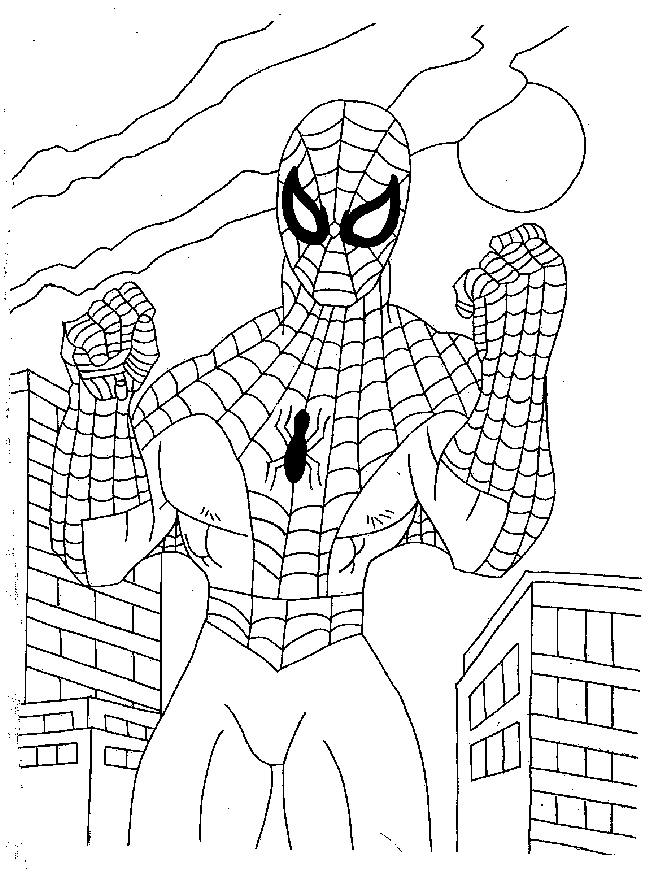 Dibujo para colorear: Marvel Super Heroes (Superhéroes) #79930 - Dibujos para Colorear e Imprimir Gratis