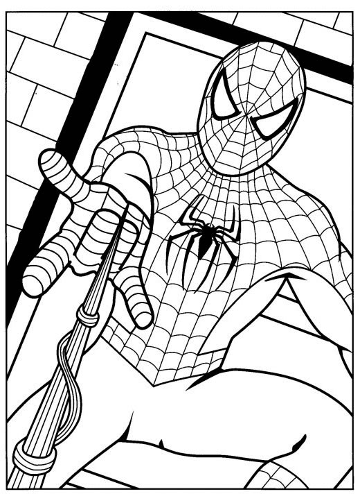 Dibujo para colorear: Marvel Super Heroes (Superhéroes) #79979 - Dibujos para Colorear e Imprimir Gratis