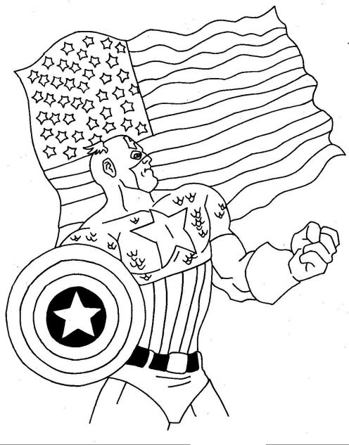 Dibujo para colorear: Marvel Super Heroes (Superhéroes) #79992 - Dibujos para Colorear e Imprimir Gratis