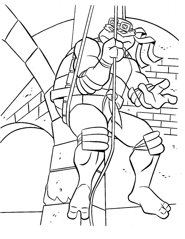 Dibujo para colorear: Ninja Turtles (Superhéroes) #75465 - Dibujos para Colorear e Imprimir Gratis
