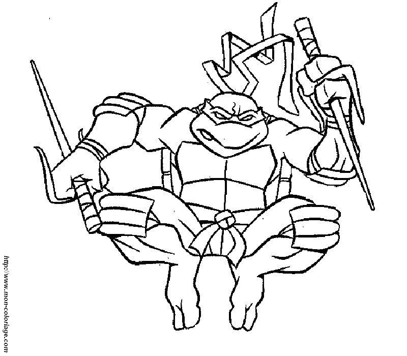 Dibujo para colorear: Ninja Turtles (Superhéroes) #75498 - Dibujos para Colorear e Imprimir Gratis