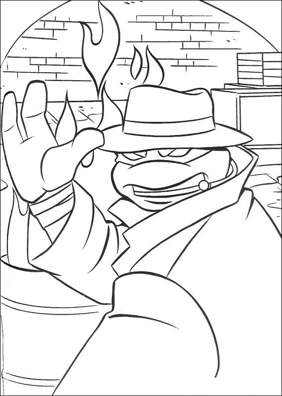 Dibujo para colorear: Ninja Turtles (Superhéroes) #75505 - Dibujos para Colorear e Imprimir Gratis