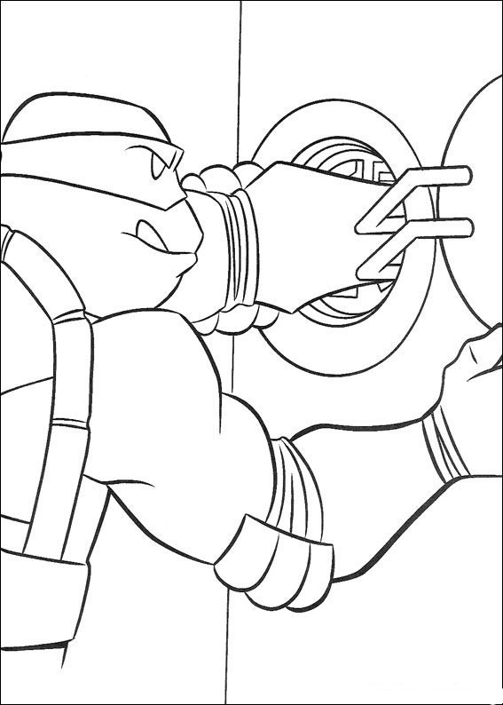 Dibujo para colorear: Ninja Turtles (Superhéroes) #75557 - Dibujos para Colorear e Imprimir Gratis