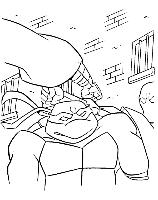 Dibujo para colorear: Ninja Turtles (Superhéroes) #75602 - Dibujos para Colorear e Imprimir Gratis