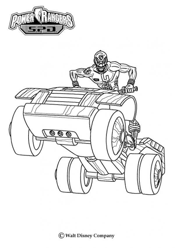 Dibujo para colorear: Power Rangers (Superhéroes) #49964 - Dibujos para Colorear e Imprimir Gratis