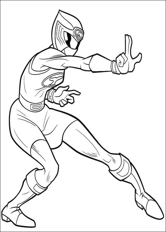 Dibujo para colorear: Power Rangers (Superhéroes) #49994 - Dibujos para Colorear e Imprimir Gratis