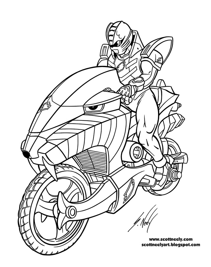 Dibujo para colorear: Power Rangers (Superhéroes) #50025 - Dibujos para Colorear e Imprimir Gratis