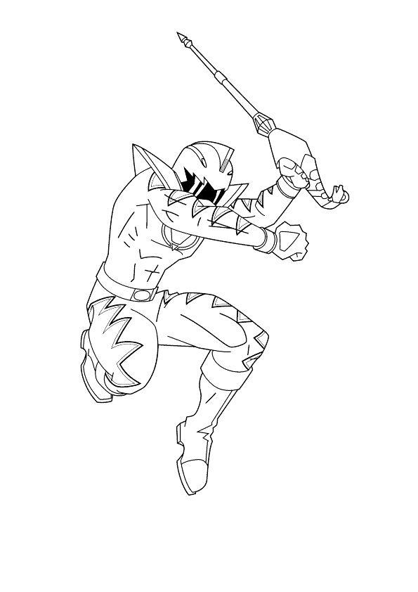 Dibujo para colorear: Power Rangers (Superhéroes) #50030 - Dibujos para Colorear e Imprimir Gratis