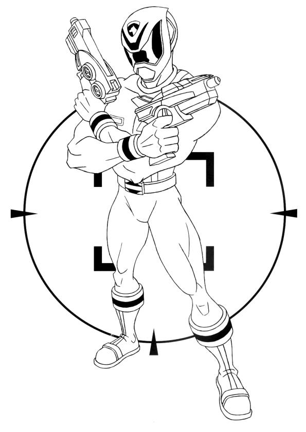 Dibujo para colorear: Power Rangers (Superhéroes) #50054 - Dibujos para Colorear e Imprimir Gratis