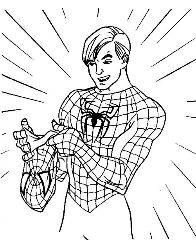 Dibujo para colorear: Spiderman (Superhéroes) #78645 - Dibujos para Colorear e Imprimir Gratis