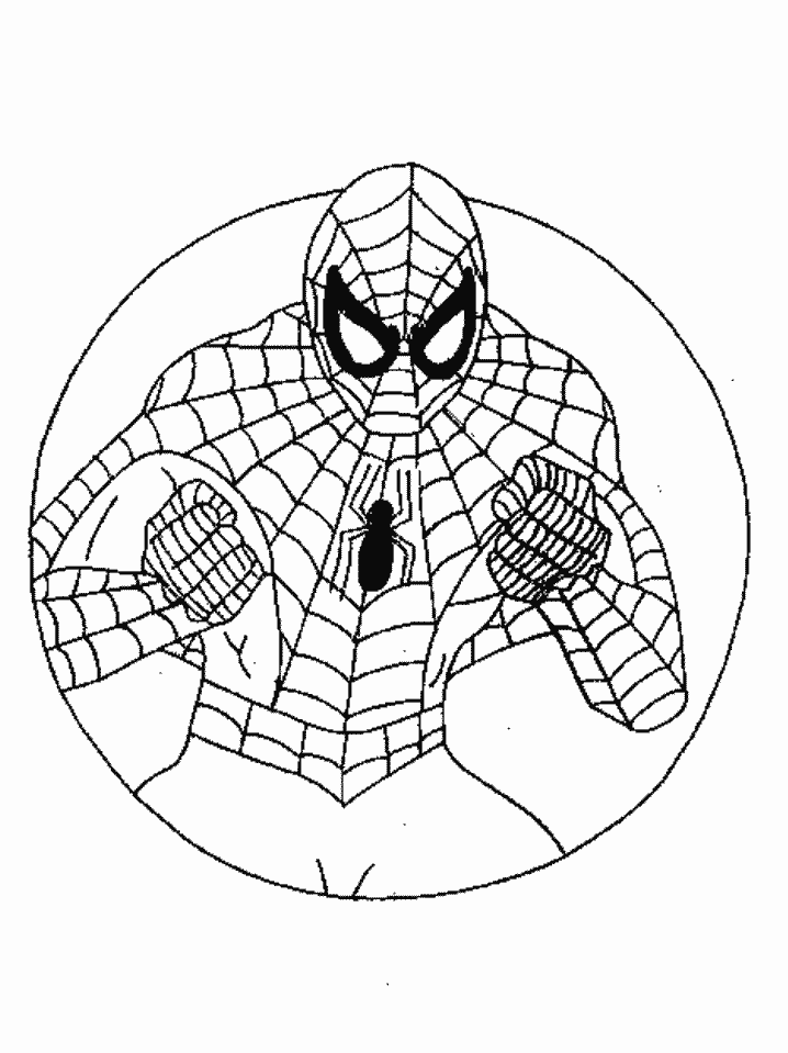 Dibujo para colorear: Spiderman (Superhéroes) #78665 - Dibujos para Colorear e Imprimir Gratis