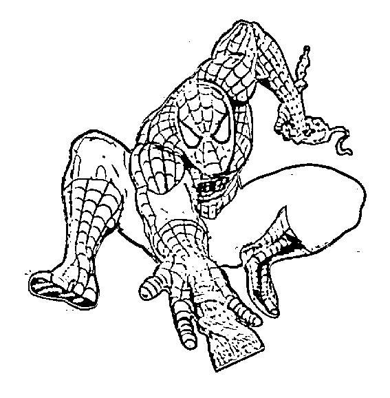 Dibujo para colorear: Spiderman (Superhéroes) #78671 - Dibujos para Colorear e Imprimir Gratis
