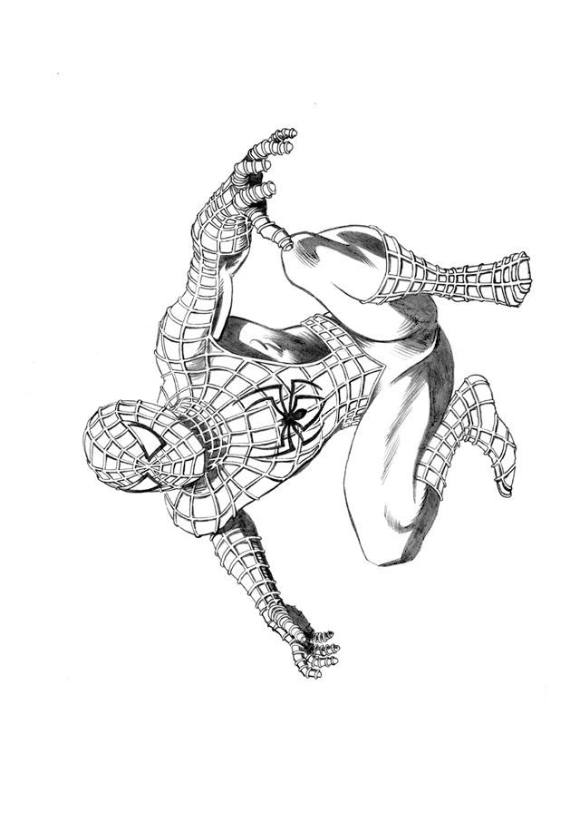 Dibujo para colorear: Spiderman (Superhéroes) #78695 - Dibujos para Colorear e Imprimir Gratis
