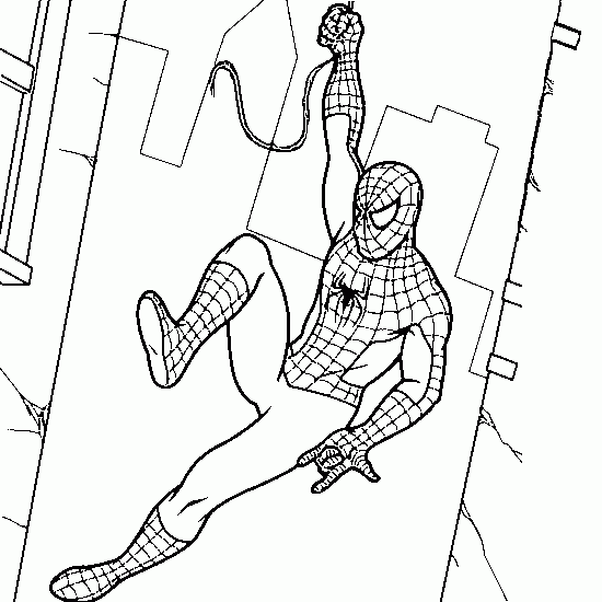 Dibujo para colorear: Spiderman (Superhéroes) #78704 - Dibujos para Colorear e Imprimir Gratis