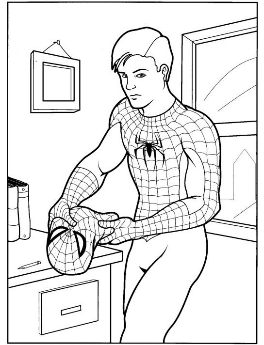 Dibujo para colorear: Spiderman (Superhéroes) #78716 - Dibujos para Colorear e Imprimir Gratis