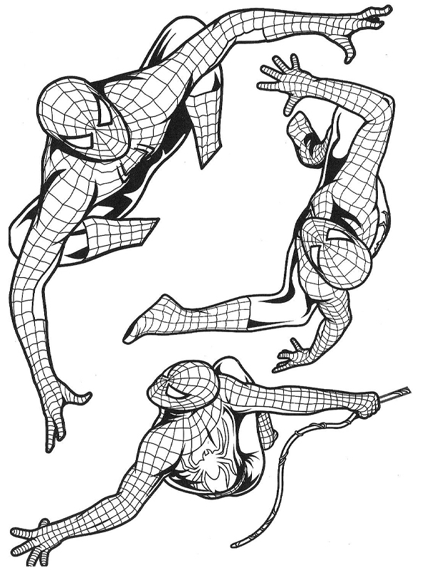 Dibujo para colorear: Spiderman (Superhéroes) #78724 - Dibujos para Colorear e Imprimir Gratis