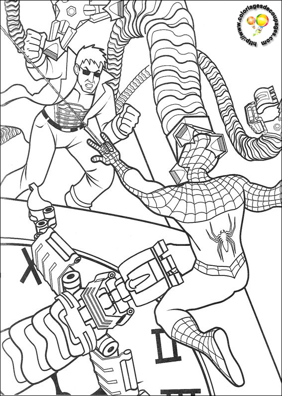 Dibujo para colorear: Spiderman (Superhéroes) #78765 - Dibujos para Colorear e Imprimir Gratis