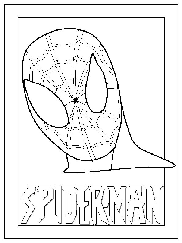 Dibujo para colorear: Spiderman (Superhéroes) #78807 - Dibujos para Colorear e Imprimir Gratis
