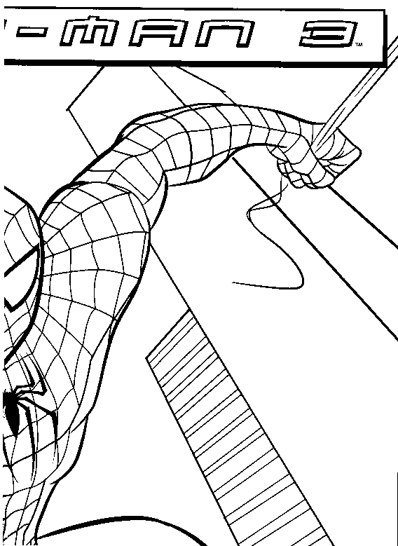 Dibujo para colorear: Spiderman (Superhéroes) #78841 - Dibujos para Colorear e Imprimir Gratis