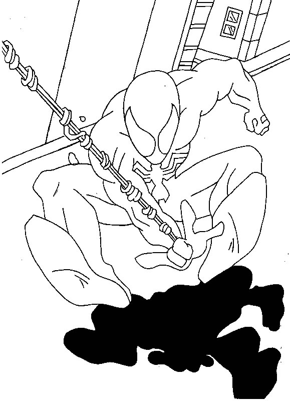 Dibujo para colorear: Spiderman (Superhéroes) #78842 - Dibujos para Colorear e Imprimir Gratis