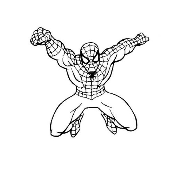 Dibujo para colorear: Spiderman (Superhéroes) #78846 - Dibujos para Colorear e Imprimir Gratis