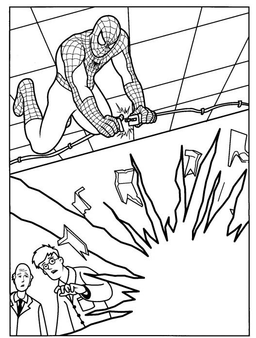 Dibujo para colorear: Spiderman (Superhéroes) #78862 - Dibujos para Colorear e Imprimir Gratis