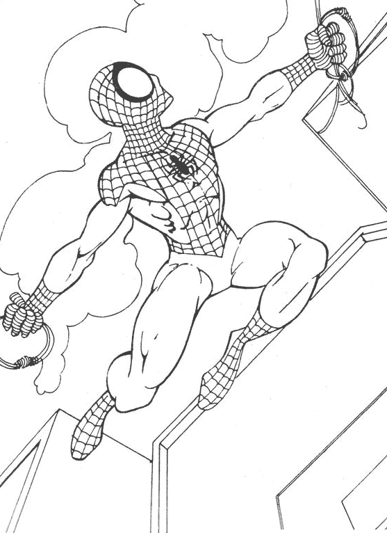 Dibujo para colorear: Spiderman (Superhéroes) #78910 - Dibujos para Colorear e Imprimir Gratis