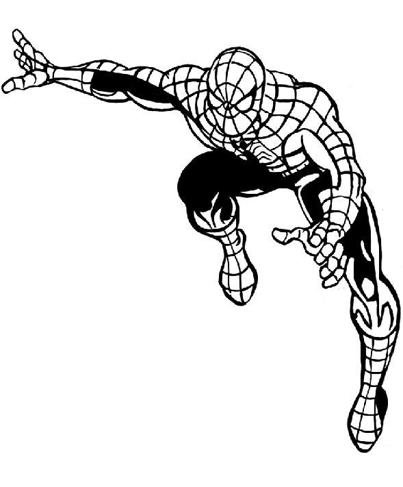 Dibujo para colorear: Spiderman (Superhéroes) #78920 - Dibujos para Colorear e Imprimir Gratis