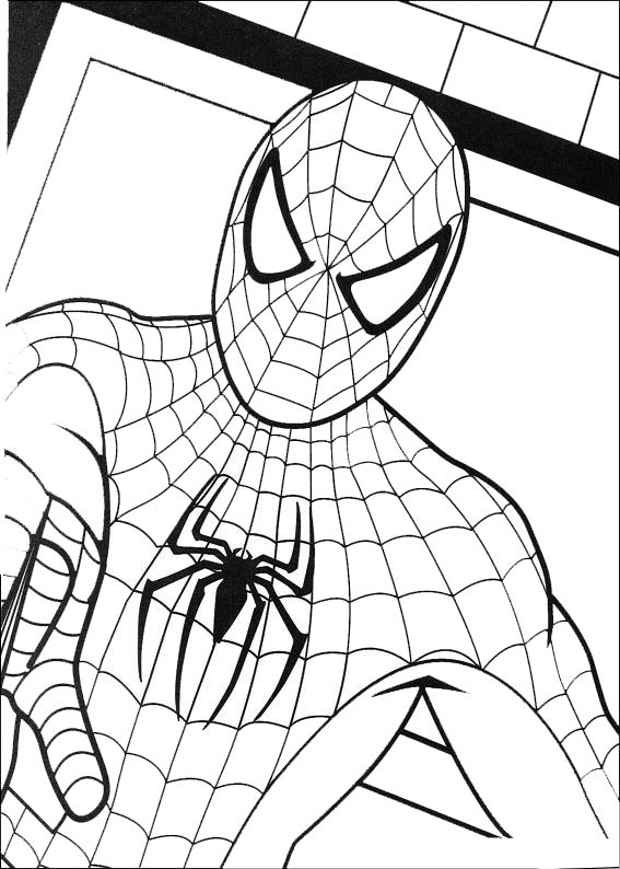 Dibujo para colorear: Spiderman (Superhéroes) #78944 - Dibujos para Colorear e Imprimir Gratis